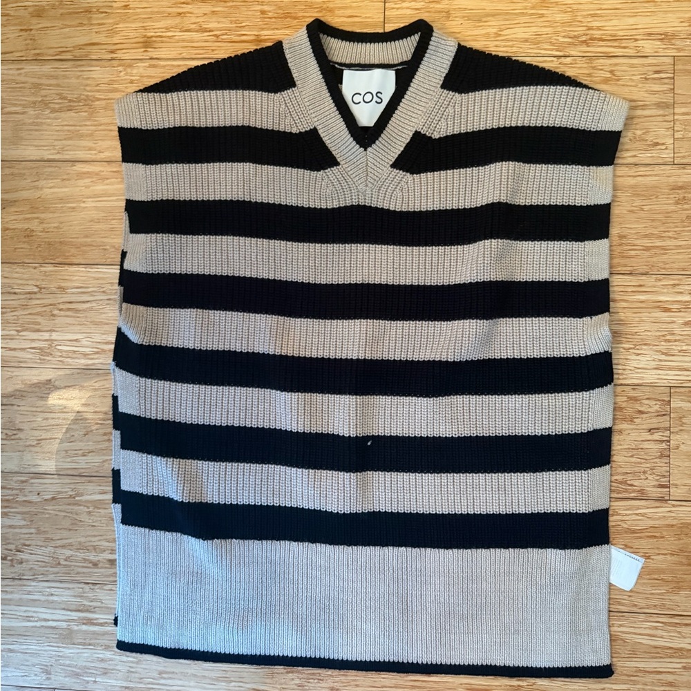COS oversized sweater vest